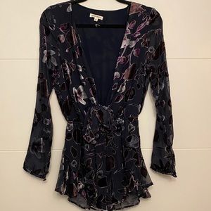 Cotton Candy LA Romper NWOT (size Small)